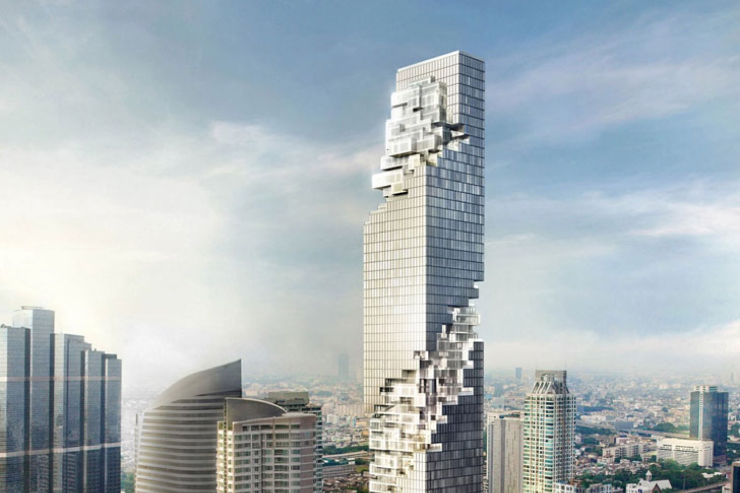 Najzaujímavejšie budovy sveta #2 Mahanakhon, Bangkok